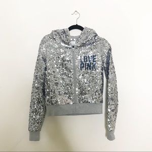 NFL x VS Pink RARE Dallas Cowboys Sequin Sweater